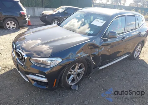 2018 BMW X3 xDrive30I из США, поврежденный, VIN 5UXTR9C51JLD72995